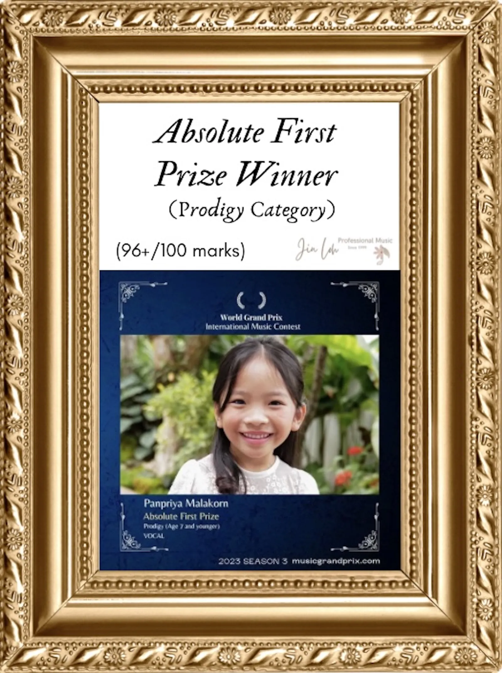 2023 World Grand Prix International Music Contest Priya (WEBP)