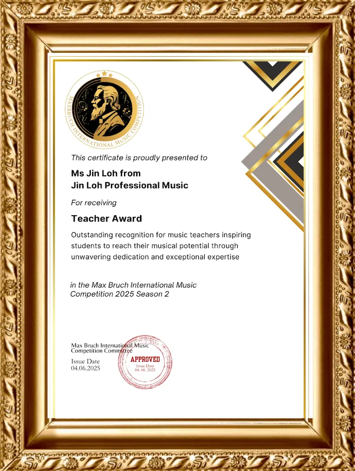 2025 Max Bruchner International Music Competition Teacher Award (WEBP)