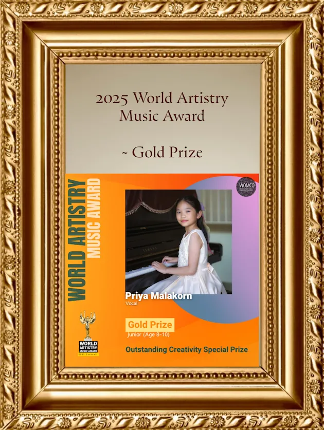 2025 World Artistry Music Award Priya (WEBP)