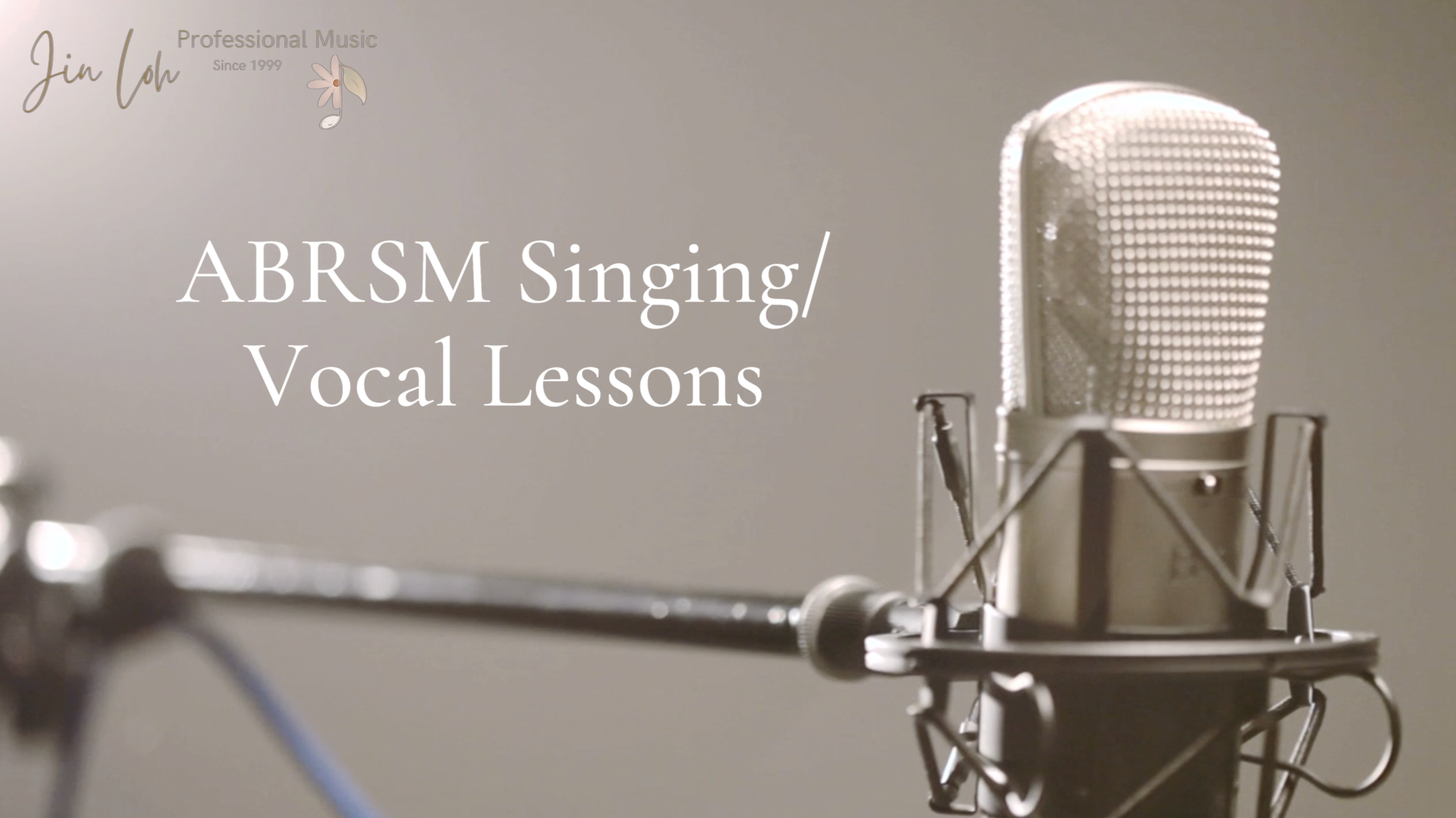 2022 ABRSM Singing Lessons