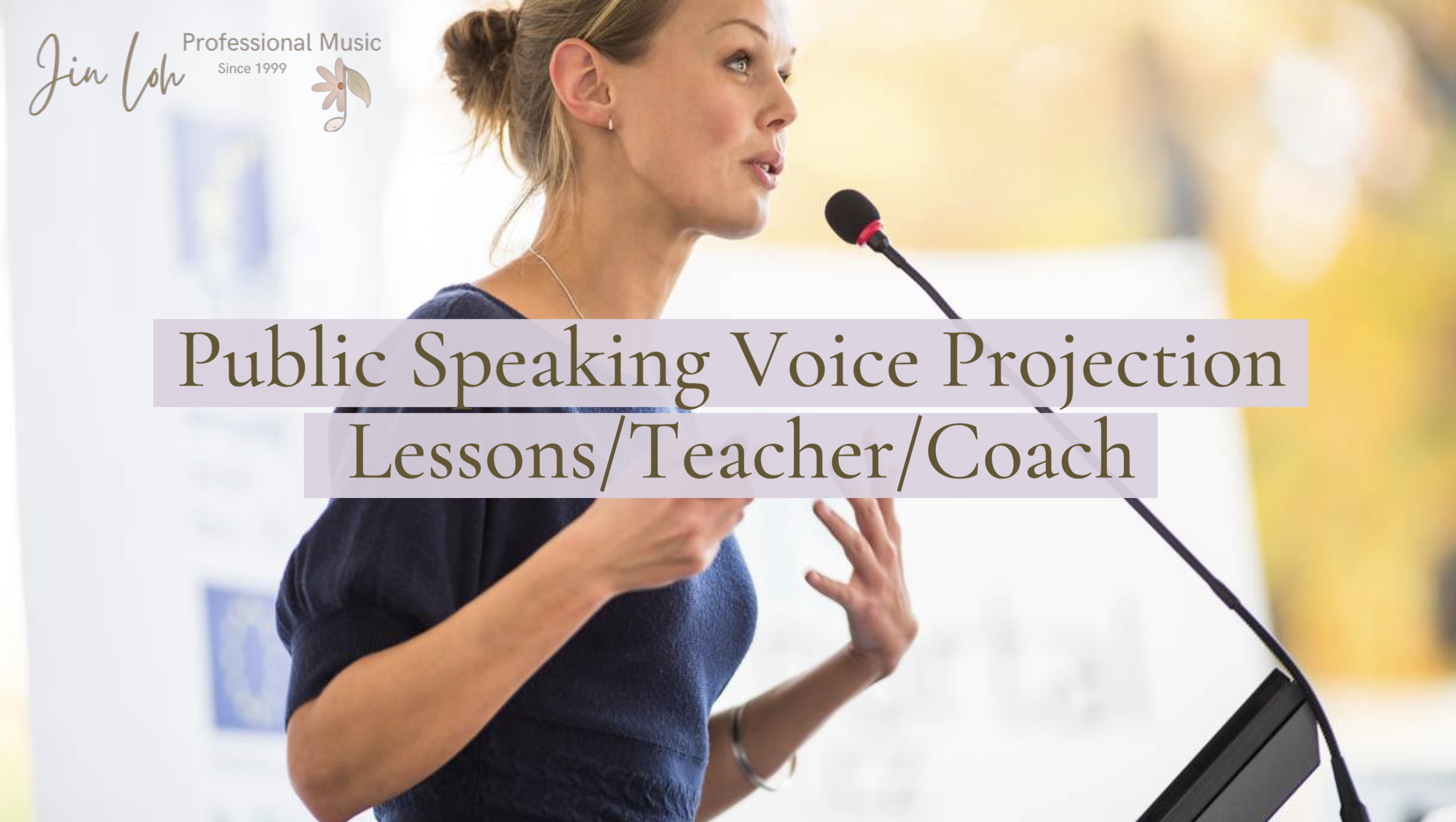 2022 Public Speaking Voice Projection Lessons