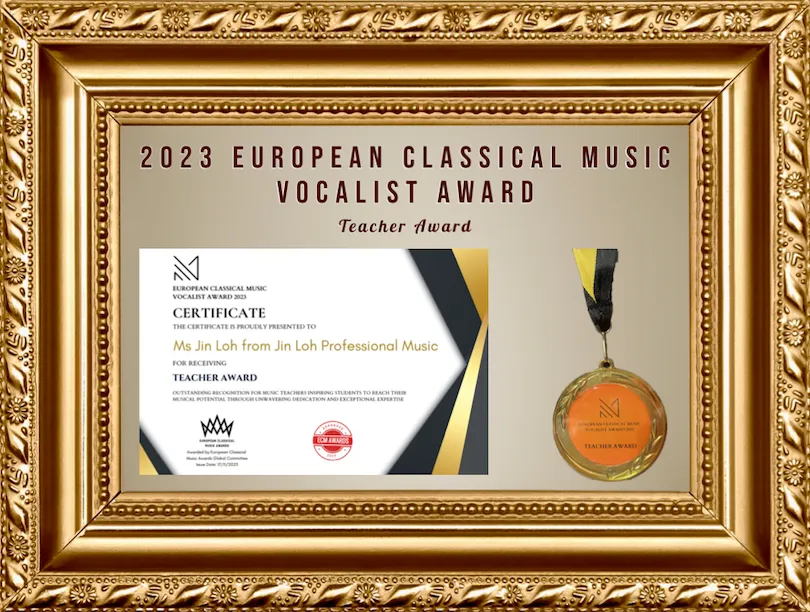 2023 European Classical Music Vocalist Award Teacher Award (WEBP)