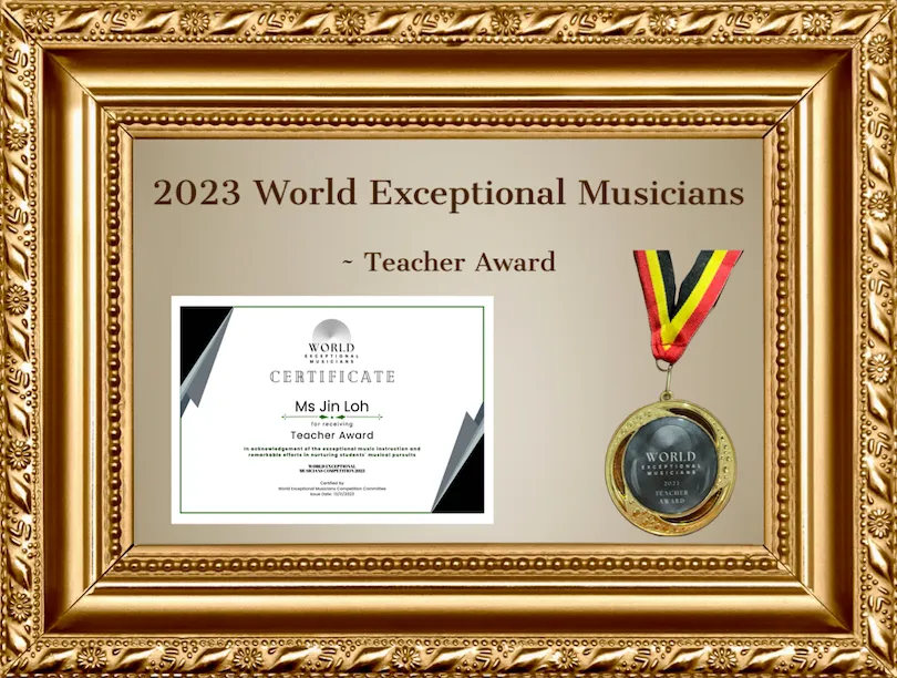 2023 World Exceptional Musicians Teacher Award (WEBP)