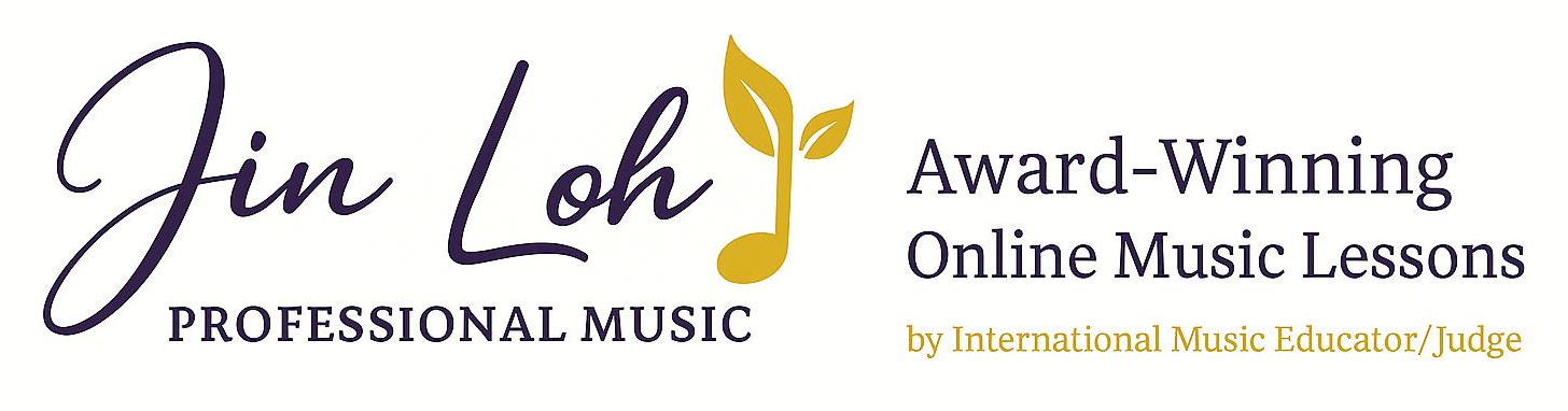 2025 New Jin Loh Professional Music Logo (Top Banner 1400x300px)