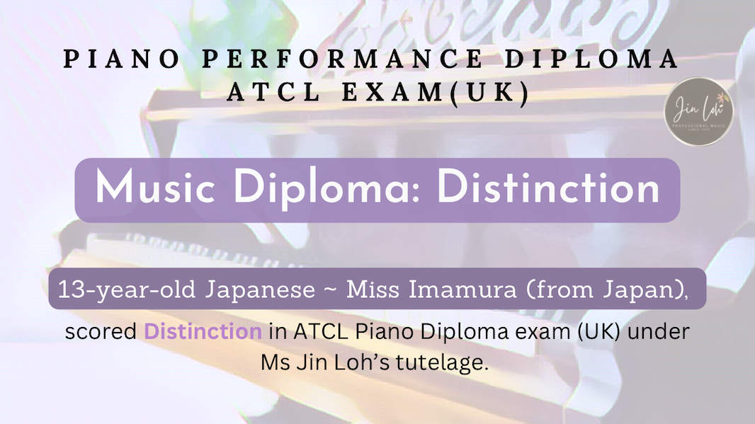 ATCL Piano Diploma Distinction