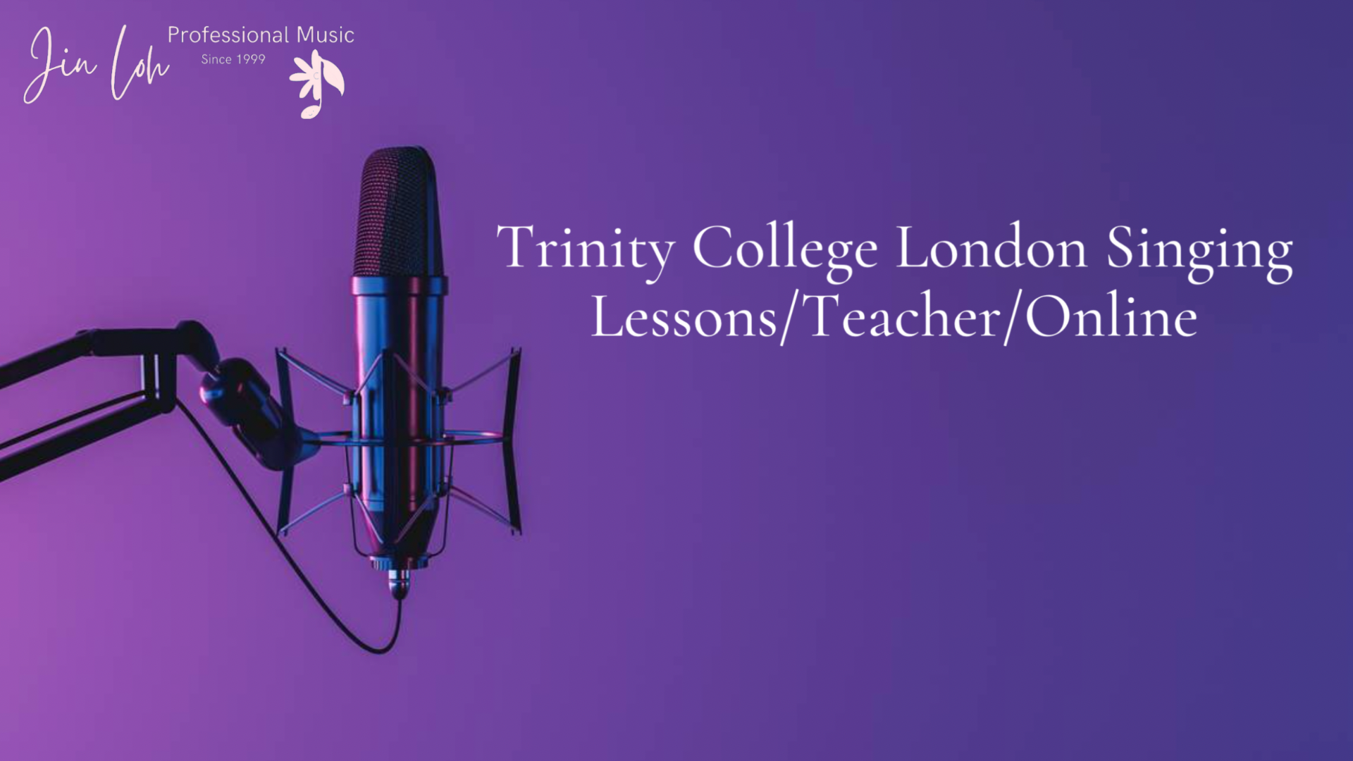Trinity College London Singing Lessons